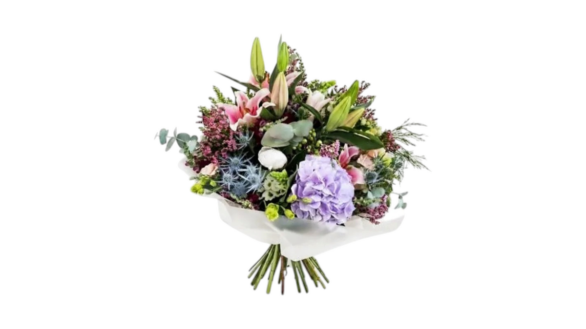 Elegant Blush & Lavender Bouquet
