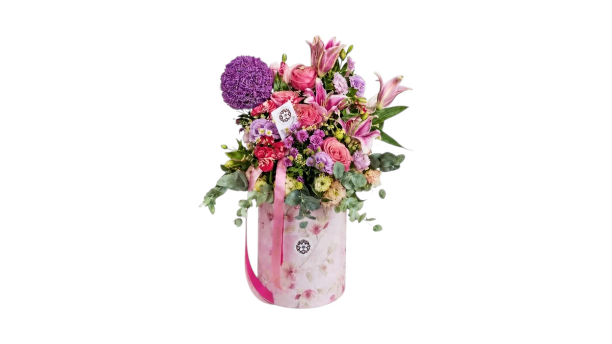 Pink Luxury Flower Box