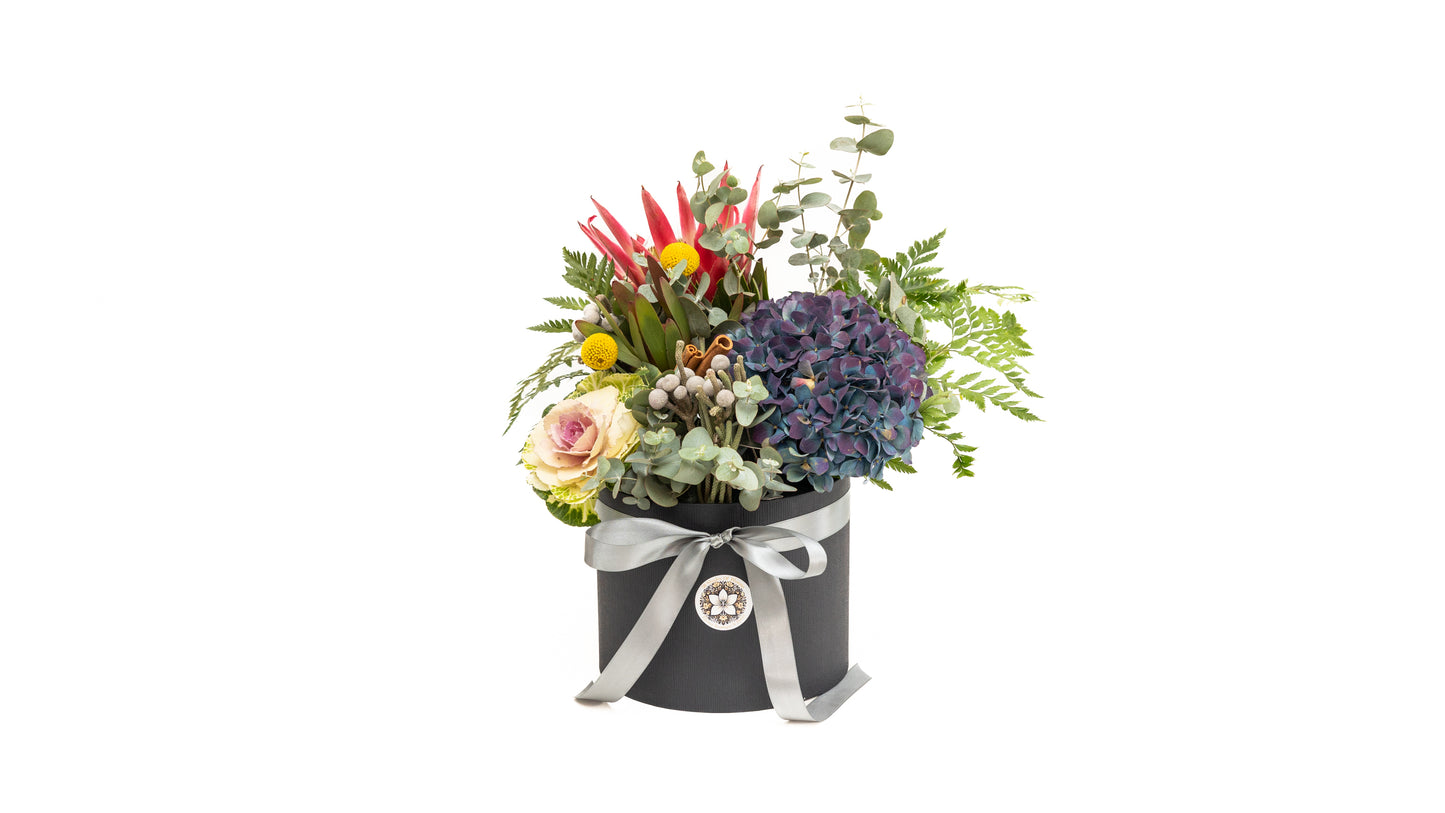 50 Shades Of Blooms Choice Premium Box