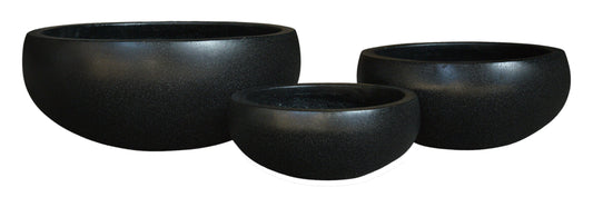 Round terrazzo bowl