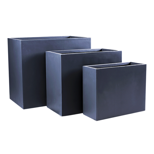 Fiberclay planters rectangular shape
